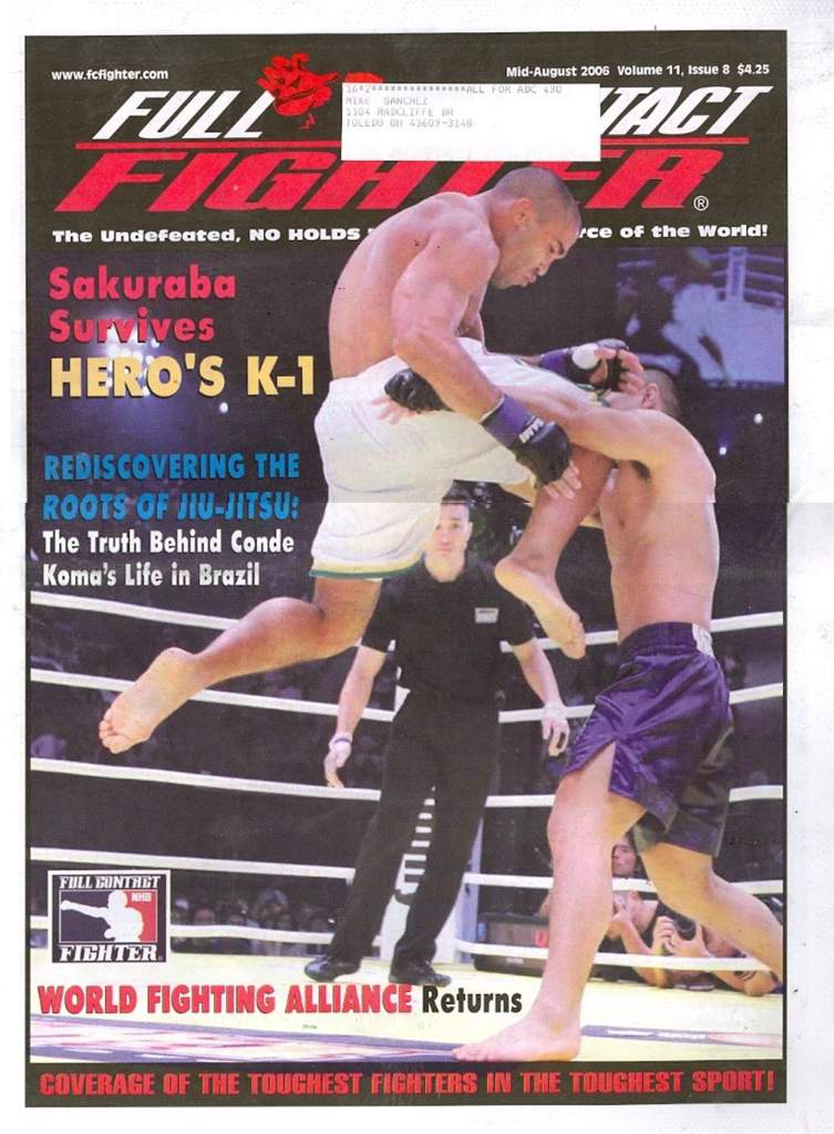 08/06 Full Contact Fighter Newspaper